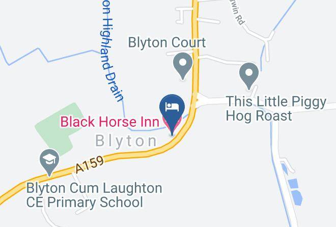 Lincs - Black Horse Inn Maps