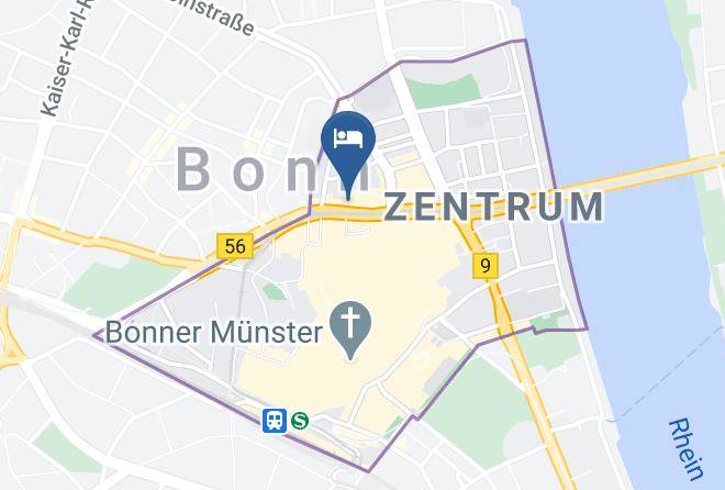 Bonn - Black Hotels Bonn Maps