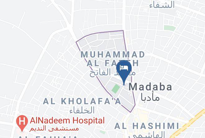 Madaba Qasabah - Black Iris Hotel Maps