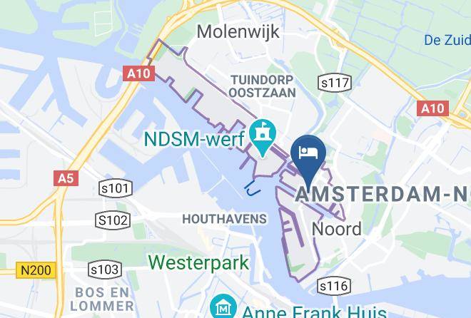 Amsterdam - Black Jack Suites Amsterdam Maps