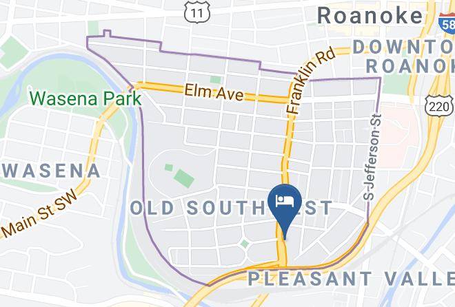 Roanoke City - Black Lantern Inn Maps