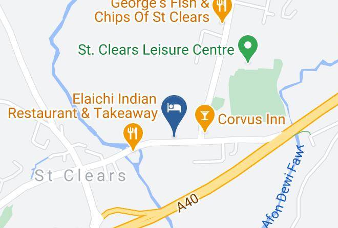 Black Lion Hotel Map