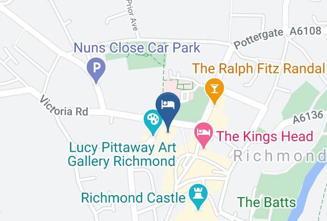 North Yorkshire - Black Lion Hotel Maps