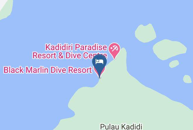 Tojo Una Una Regency - Black Marlin Dive Resort Maps