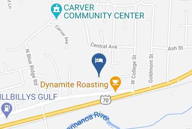 Black Mountain Inn Map