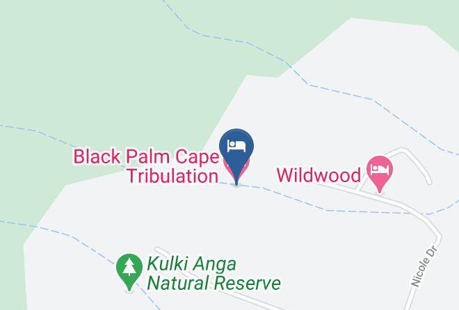 Black Palm Cape Tribulation Map