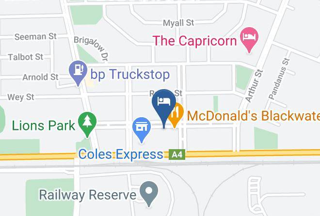 Central Highlands - Black Rock Inn Maps