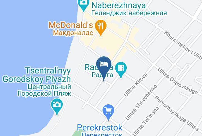 Gelendzhik - Black Sea Hotel Maps