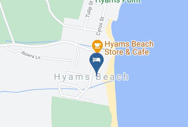 Black Shack On Hyams Map
