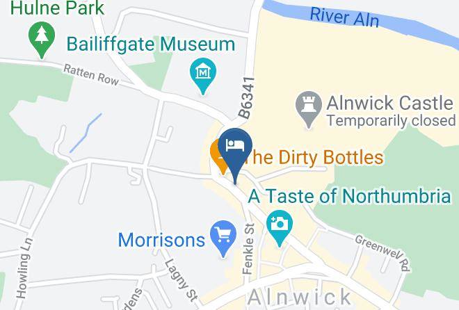 Northumberland - Black Swan Alnwick Maps