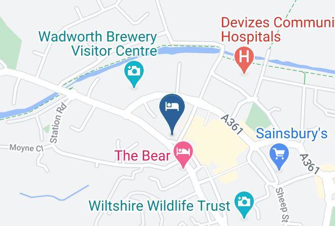 Wilts - The Black Swan Hotel Maps