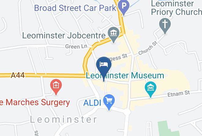 Black Swan Hotel Map