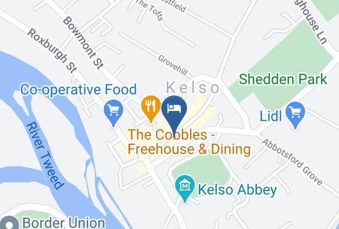 Scottish Borders - Black Swan Hotel Kelso Maps