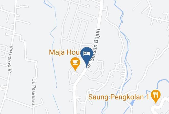 Bandung Barat - Blackbird Hotel Maps