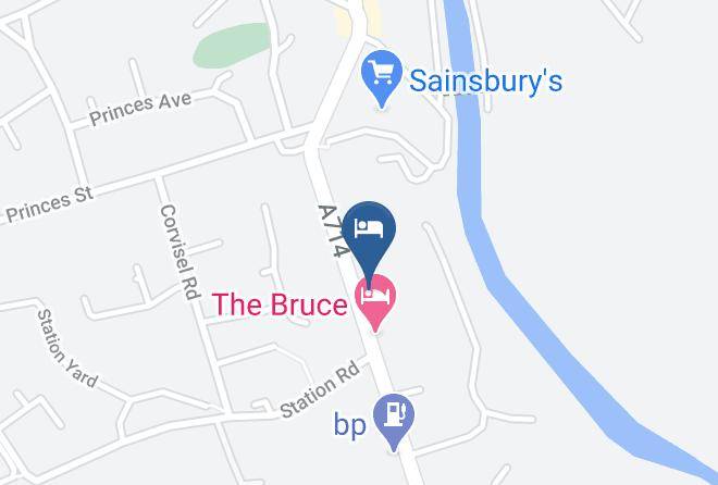 Dumfries And Galloway - Blackhorse Hotel Maps