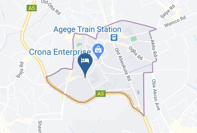 Ikeja - Blackpool Hotel Maps