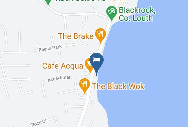 Blackrock Beach Map