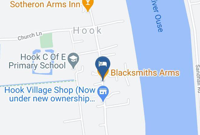 East Riding Of Yorkshire - Blacksmiths Arms Maps
