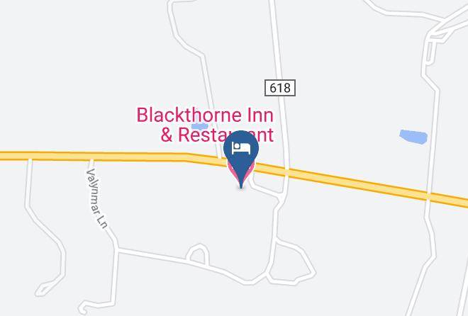 Blackthorne Inn & Restaurant Map