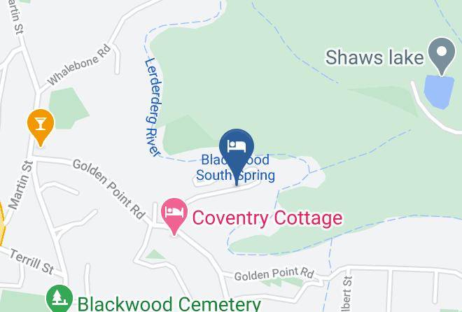 Moorabool - Blackwood Mineral Springs Holiday Park Maps