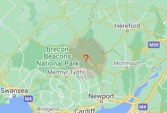 Powys - Blaenaumawr Maps