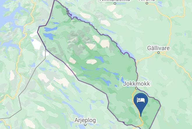 Jokkmokk Municipality - Blafjell Stugby Maps