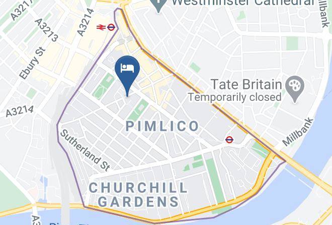 London - Blair Victoria Hotel Maps
