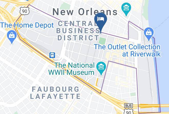 Orleans Par - Blake Hotel New Orleans Bw Premier Collection Maps