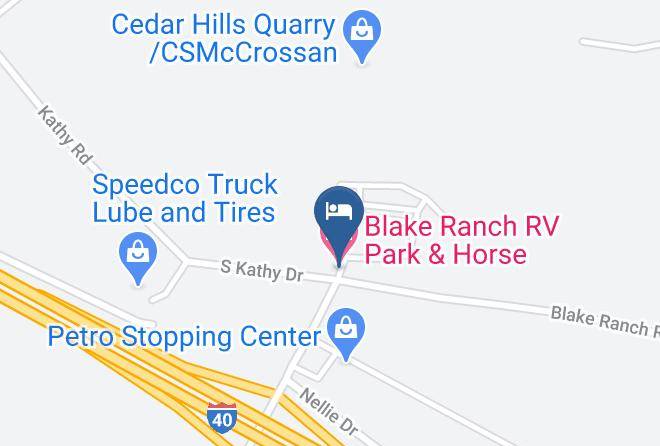 Mohave - Blake Ranch Rv Park & Horse Motel Maps