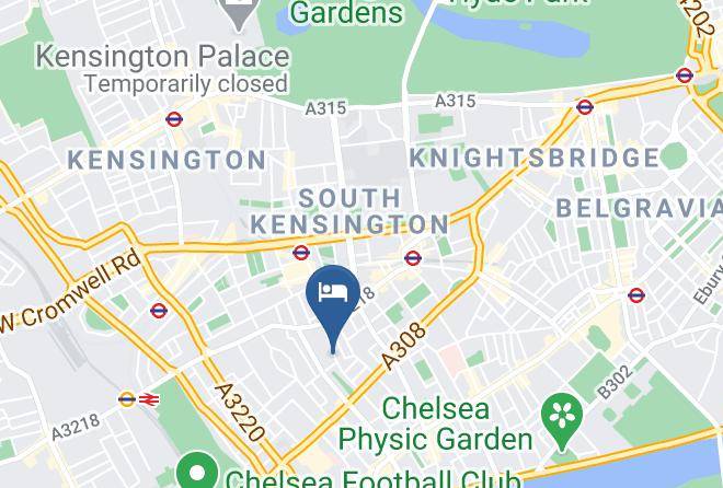 London - Blakes Hotel London Maps
