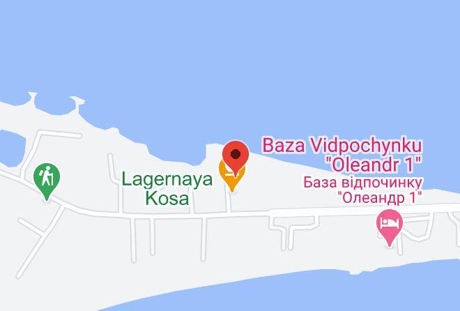 Ochakiv Raion - Blakytna Lahuna Maps