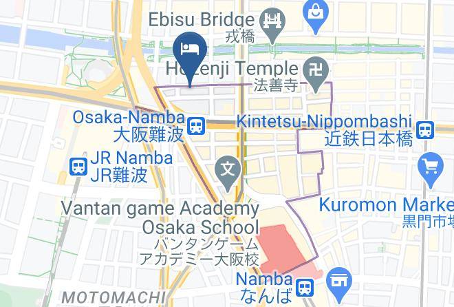Osaka City Chuo Ward - Blanc Doux Blanc Maps
