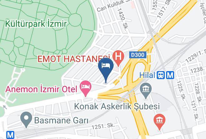 Konak - Blanca Hotel Maps