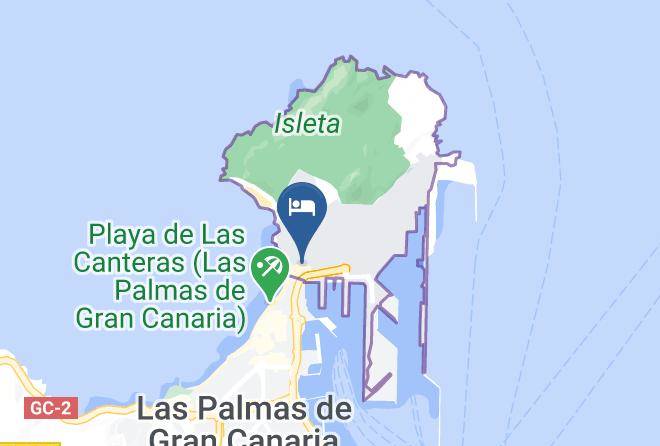 Las Palmas - Hotel Blanca Paloma Maps