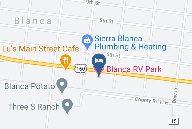 Costilla - Blanca Rv Park Maps