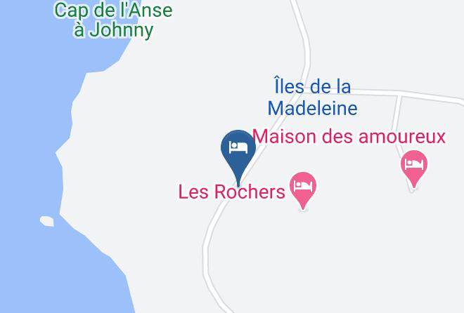 Les Iles De La Madeleine - Blanche De L'ouest Maps