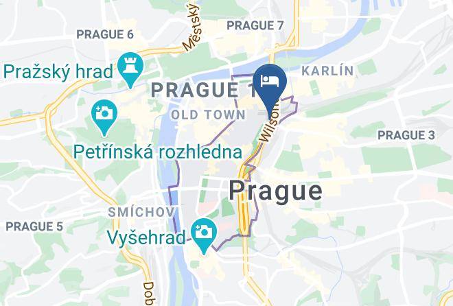Prague - Blanche Residence Maps