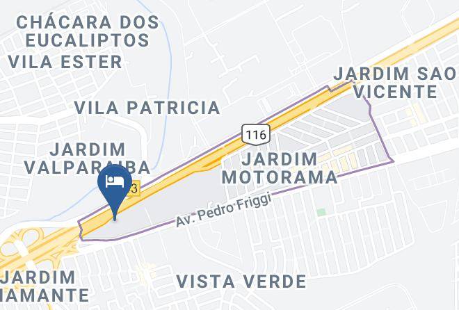 Sao Jose Dos Campos - Blanco Palace Hotel Maps