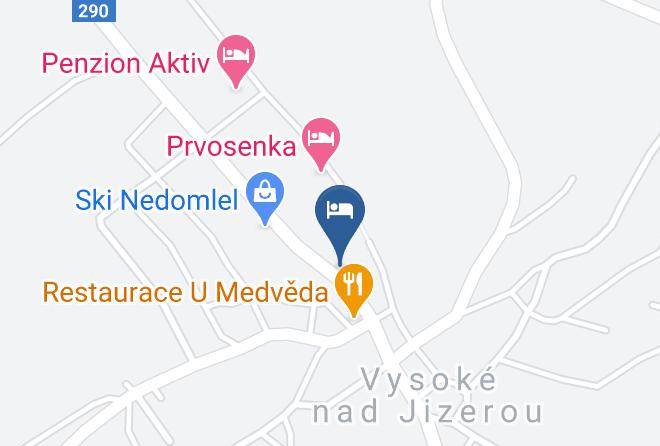 Semily - Blanka Wellness & Ubytovani Maps