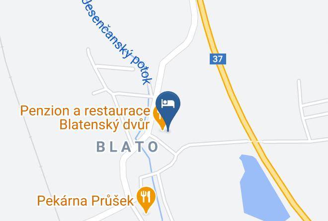 Mikulovice - Blatensky Dvur Maps