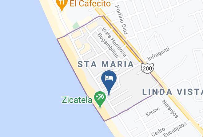 Santa Mariaotepec - Blater Hotel Maps