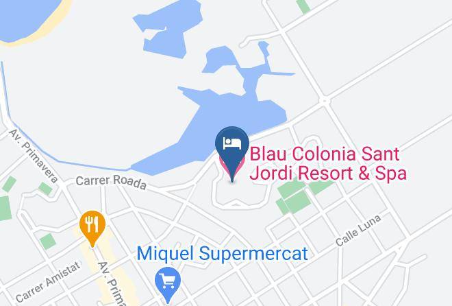 Baleares - Blau Colonia Sant Jordi Resort & Spa Maps