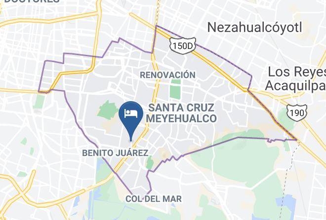 Iztapalapa - Blau Hotel Maps