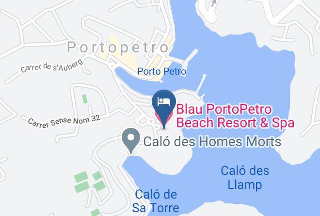 Baleares - Blau Portopetro Beach Resort & Spa Maps