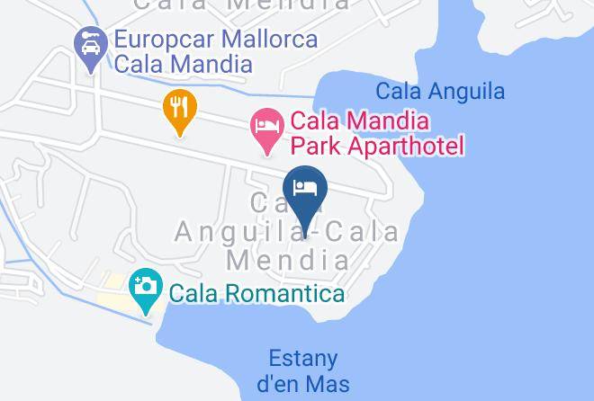 Blau Punta Reina Family Resort Map
