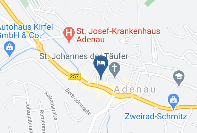 Ahrweiler - Blaue Ecke Hotel & Restaurant Maps