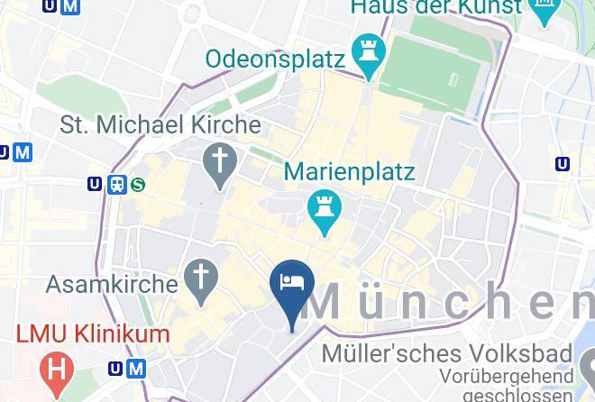 Munich District - Blauer Bock Hotel Maps