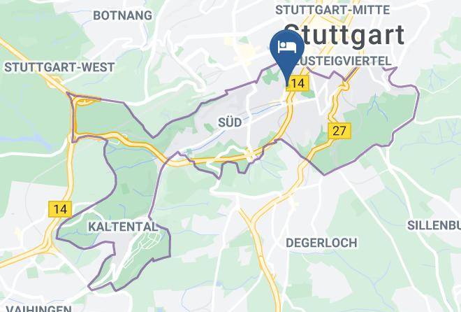 Stuttgart - Blaues Haus Stuttgart Maps
