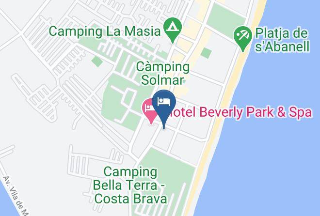 Girona - Blaumar & Blauhotelsblanes Maps