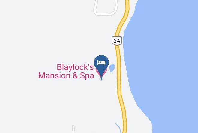 Central Kootenay - Blaylock's Mansion & Spa Maps